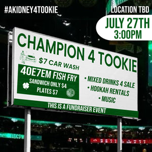 Champion 4 Tookie Donation