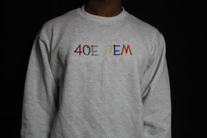 Ash Super Color Crewneck Sweatshirt